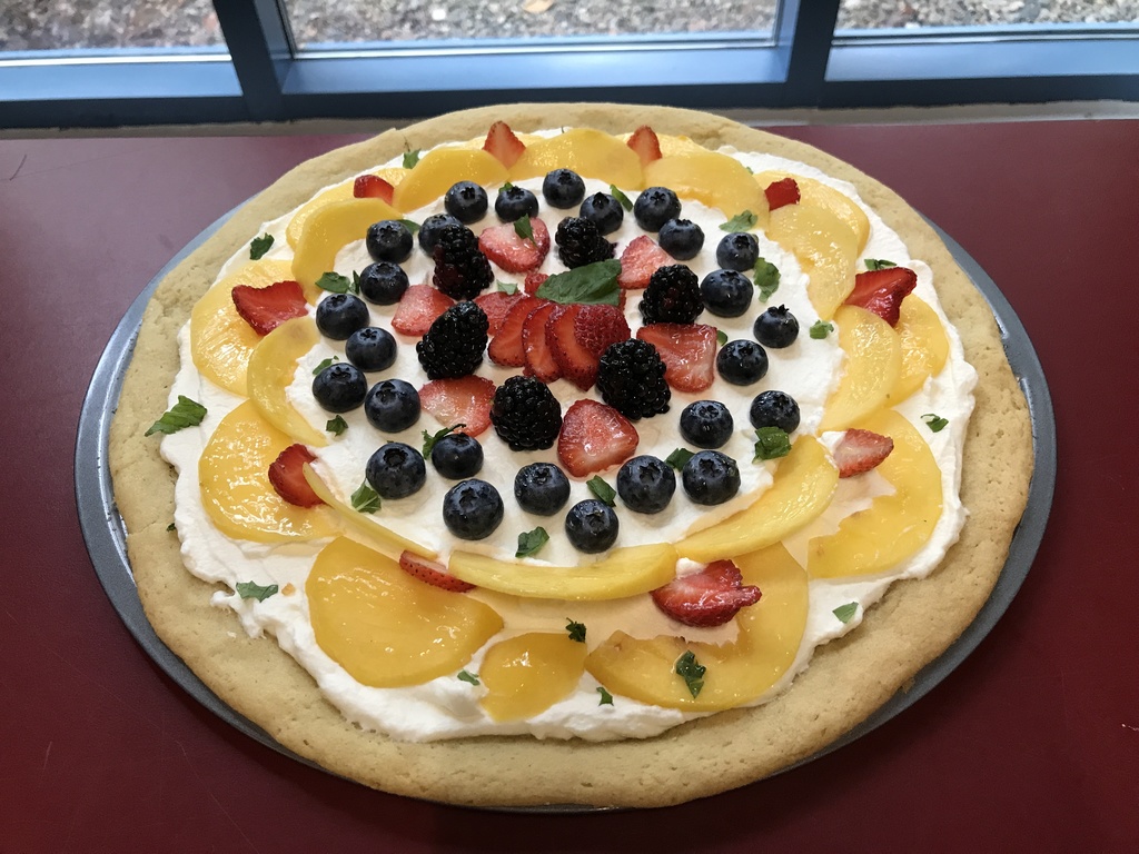 Fruit Pizza from Culinary Arts Students