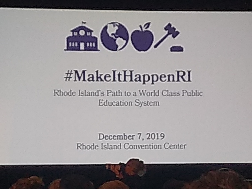 A truly inspiring day participating in #MakeItHappenRI today!